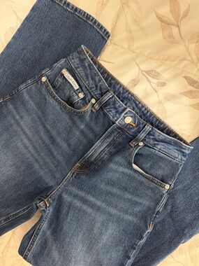 Calvin Klein Women's Dark Blue Straight Jeans